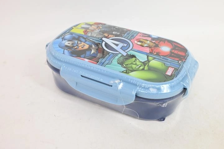 Otroški malicni lonček Avengers 3 v 1 s priborom
