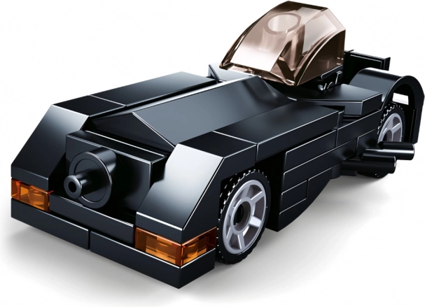 Sluban sestavljanka črni dirkalnik