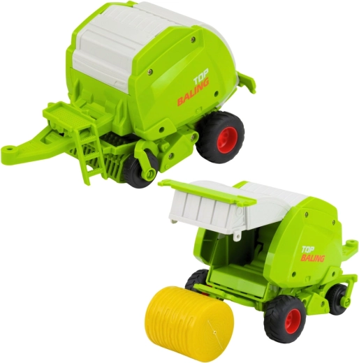 Realistična stiskalnica za bale