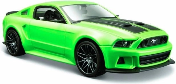 Zbirateljski model FORD Mustang Street Racer 1:24 zelen