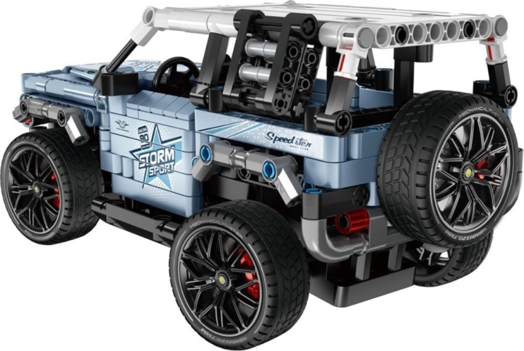 Detailed off-road look