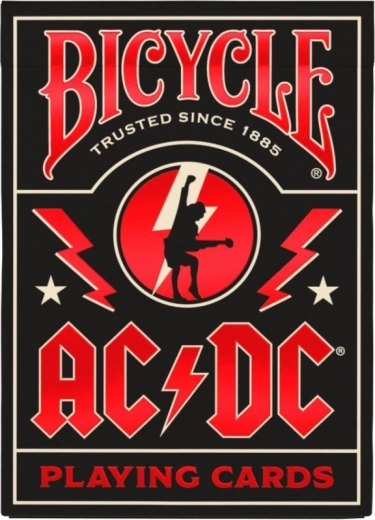 Igralne karte Bicycle, navdihnjene z AC/DC