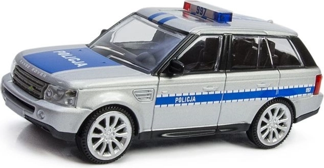 Model avtomobila Range Rover Sport policija 1:43 Rastar - 1 kos