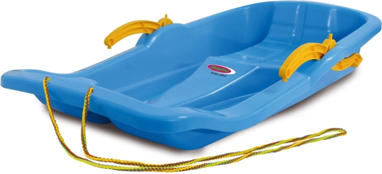 Snežni bob Snow Play Karol 80 cm z zavorami – Modra