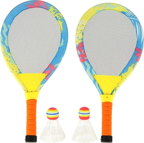 Svetleče LED badminton loparje s košarki