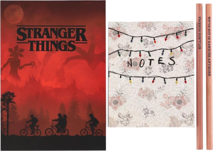 Popoln pisalni komplet Stranger Things