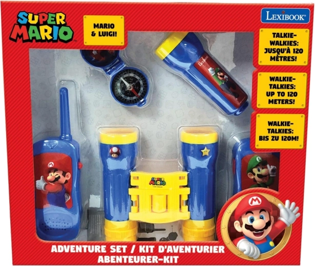 Pustolovski komplet z radijskima postajama Super Mario