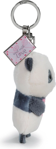 Varno pripenjanje zahvaljujoč kovinskemu obročku in sponki