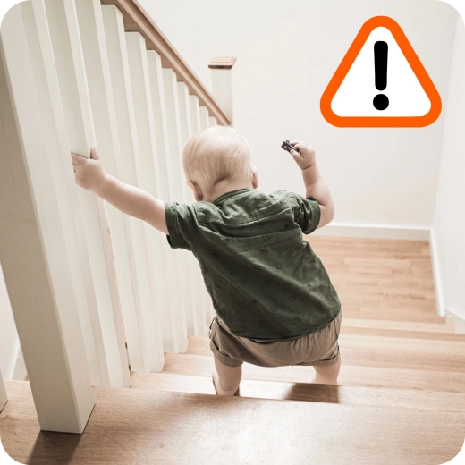 Zaščita pri stopnicah in v prehodih