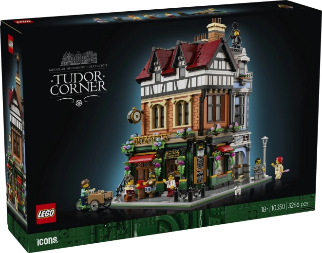 LEGO Icons Tudor corner – English-style house