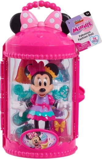 Modna lutka Disney Minnie Mouse z dodatki