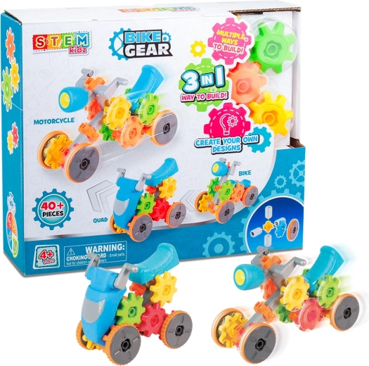 STEM sestavljanka motor in štirikolesnik 3v1 HAP-P-KID