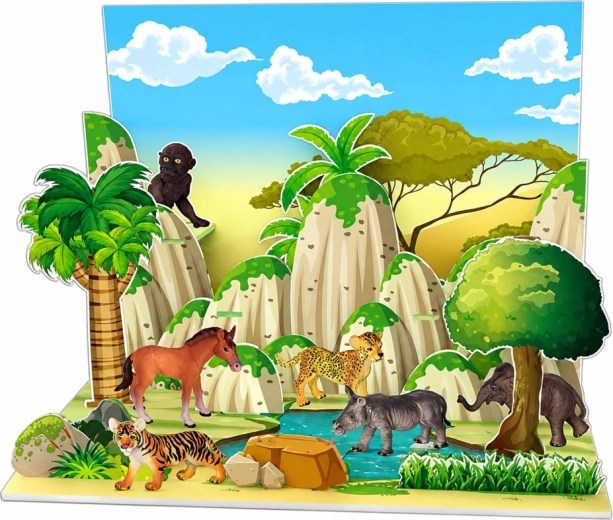 3D parkska diorama za še boljšo igro