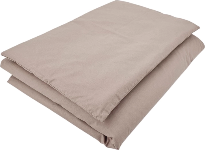 Bombažna posteljnina za otroško posteljico, 2-delna, 90 × 120 cm – Temno rožnata