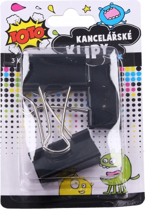 Pisalniški sponki 41 mm, komplet 3 kos