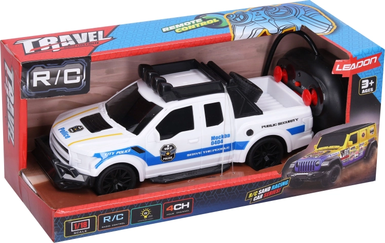 Policijski RC avto na daljinsko upravljanje, 23 cm