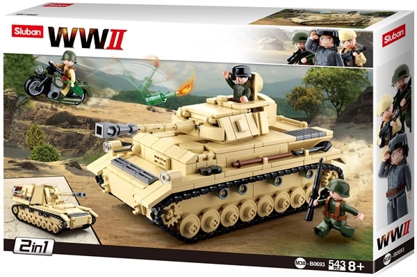Sluban nemški tank 2v1