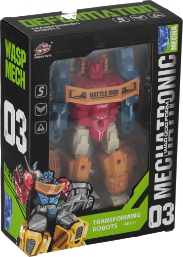 Transform the robot into a car in no time