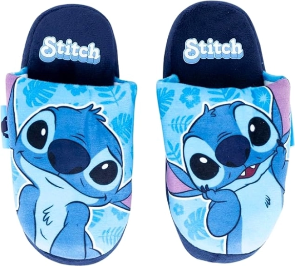 Disney Stitch dekliški hišni copati modri EU 28/29