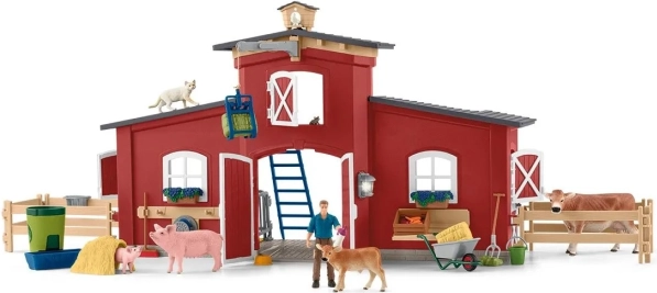 A realistic farm full of details