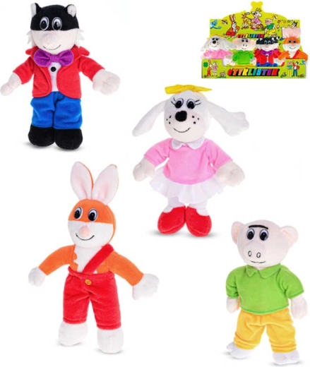 Plišasta figurica Štiriperesnik 16 cm - 1 kos
