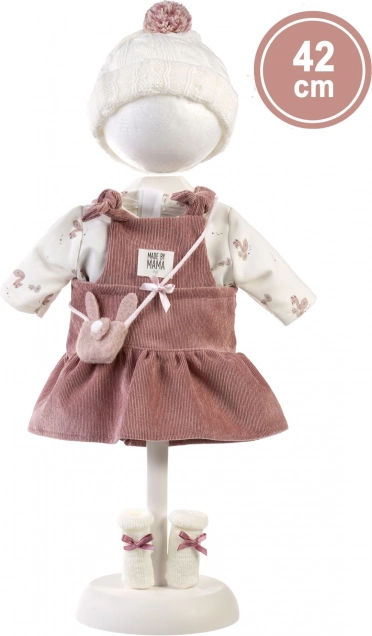 Oblačilo za punčko LLORENS 42 cm – komplet 7 delov