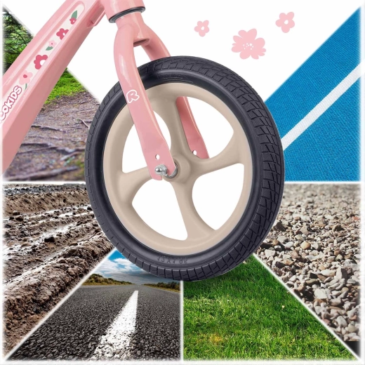Neprebojna 12" EVA kolesa – udobje brez vzdrževanja