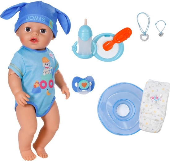 Baby Born doll Jonas Click & Play 43 cm with magic hand and accessories