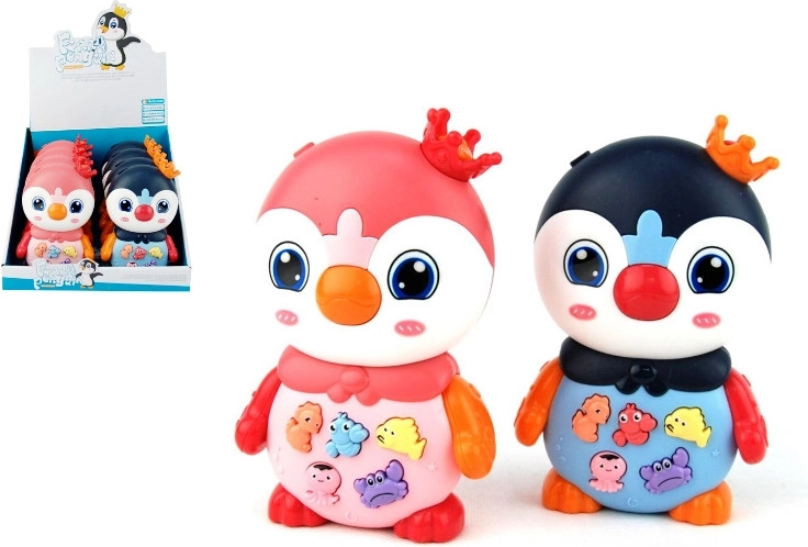 Interactive penguin with sounds for babies