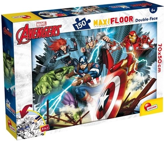 Lisciani Marvel maxi puzzle 150 kosov Avengers