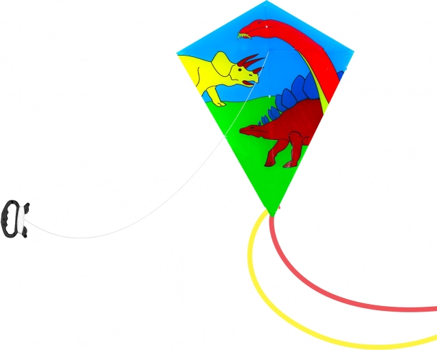 Leteči zmaj z dinozavri