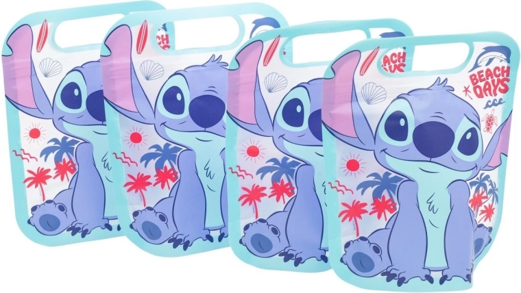 Komplet zapirljivih vrečk DISNEY Stitch, 4 kosi