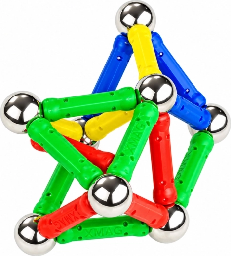 Magnetic connections for three-dimensional constructions