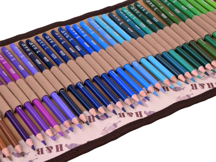 72 barv za senčenje in gladke prehode