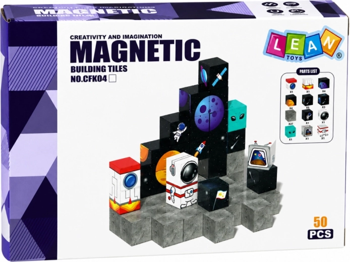 50 magnetnih kock za 3D gradnje