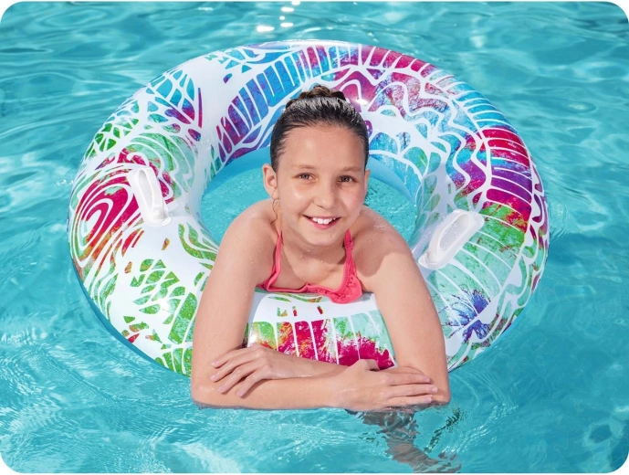 Velik premer 91 cm za udobno poležavanje