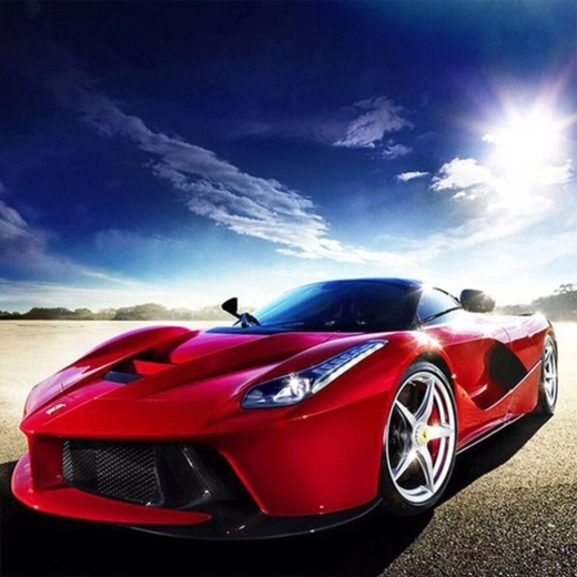 Norimpex diamond painting Red Ferrari 30 × 40 cm