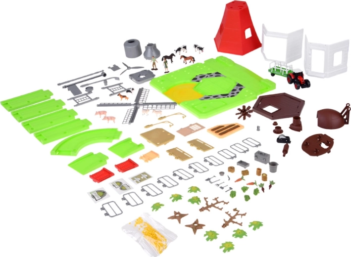 Traktor, silos in bogati dodatki