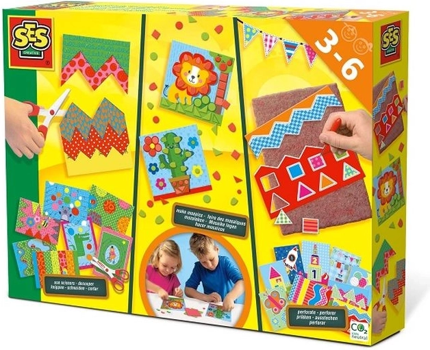 SES Creative 3-in-1 Set for Young Children