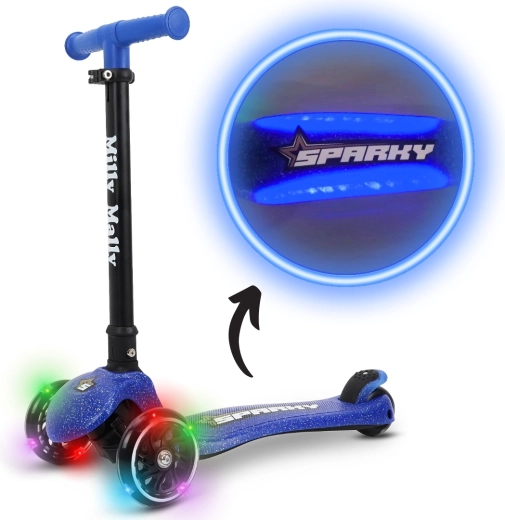 Milly Mally otroški trikolesni skiro Sparky blue