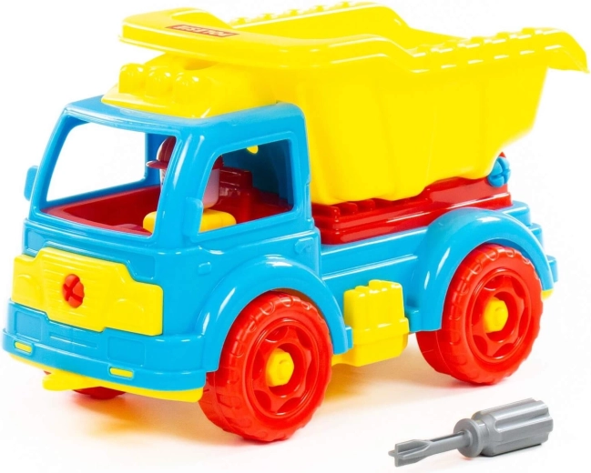 Taking apart and assembling with a screwdriver