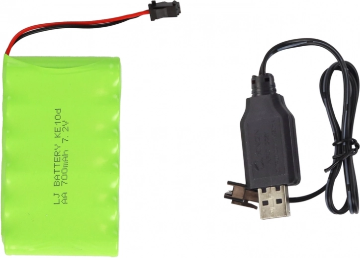 Dolga vzdržljivost z akumulatorji in USB polnjenjem