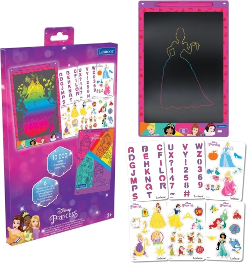 Risarski LCD tablični računalnik DISNEY Princeske od Lexibook