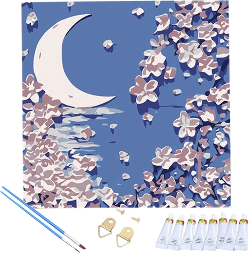 Vse v eni škatli: platno, barve in čopiči