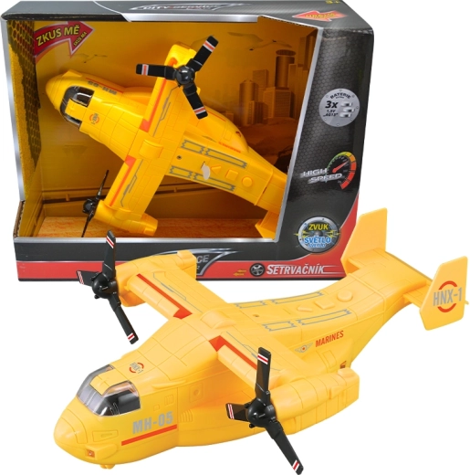 Letalo Osprey 1:16 rumeno