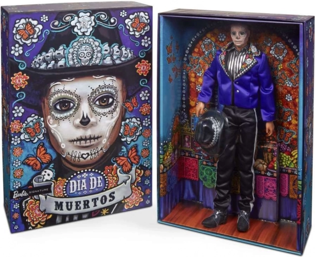 Zbirateljska lutka Ken Barbie Dia De Muertos 2023