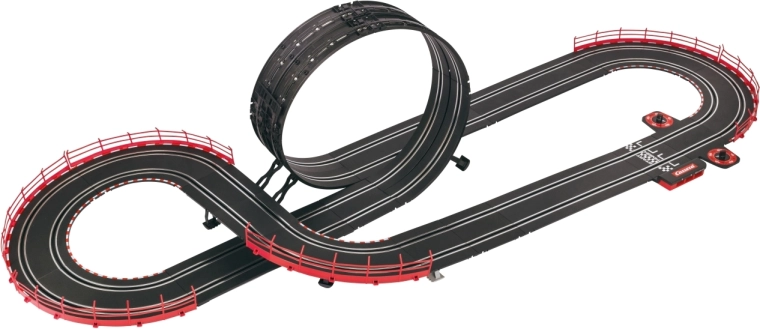 Action-packed track with loop