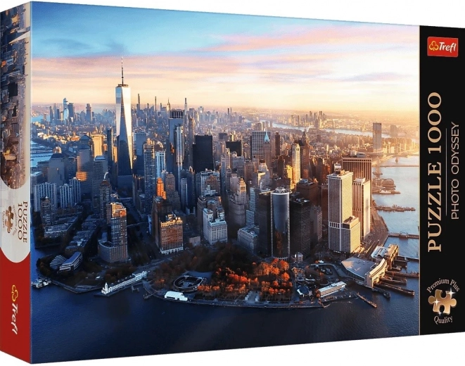Puzzle TREFL Premium Plus Photo Odyssey: Manhattan, New York 1000 kosov