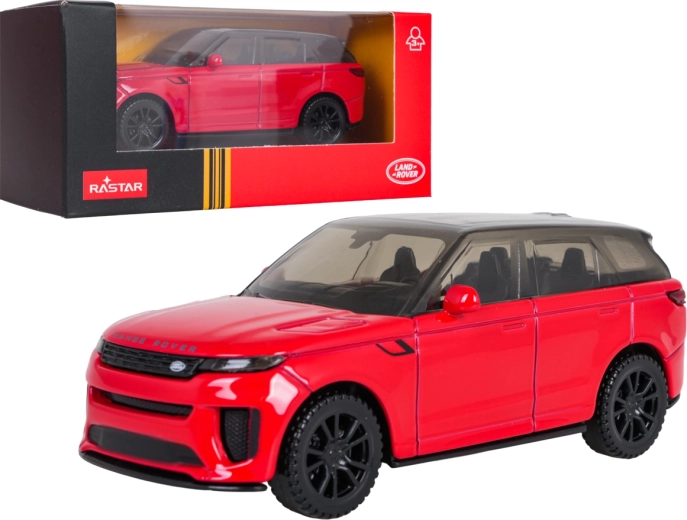 Kovinski model Range Rover Sport SV RASTAR v merilu 1 : 43, rdeč