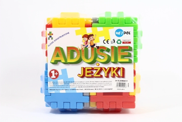 Adusie Hedgehog Construction Blocks 24 pcs